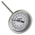 Baker Instruments T3009-250 Bimetal Thermometer, 0 to 250 deg F (-20 to 120 deg C) T3009-250